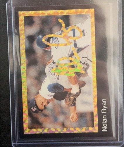 1993 Sports Stars USA Nolan Ryan Gold Cracked Ice — front