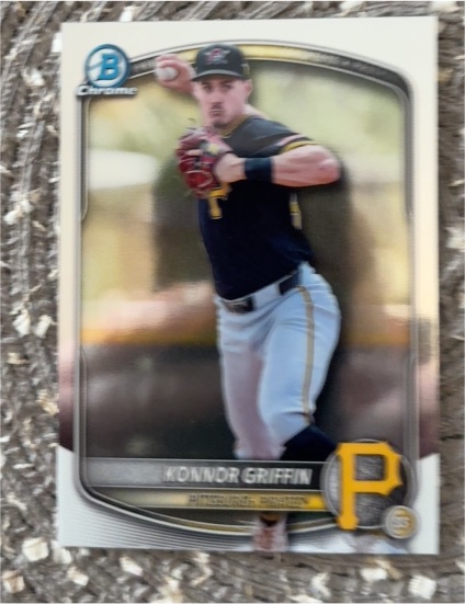 2025 Bowman Chrome #BDC-102 Konnor Griffin — front