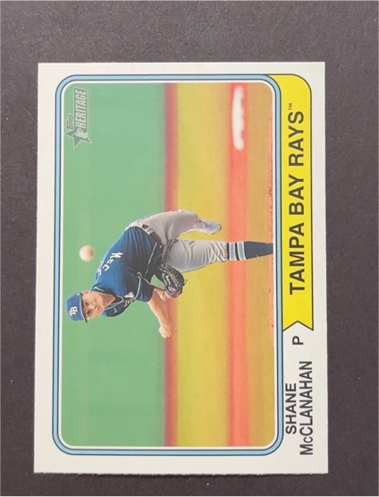 2023 Topps Heritage #573 Shane McClanahan — front
