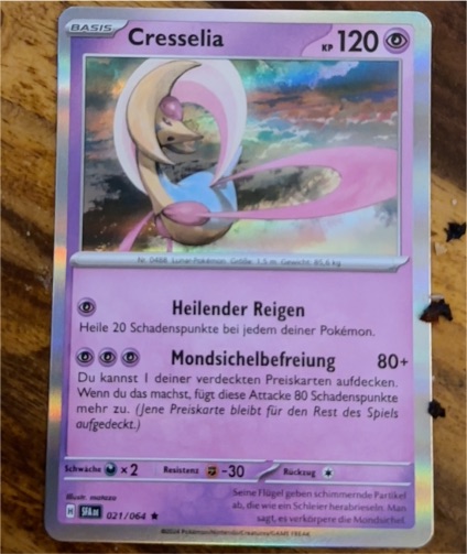 2024 Pokémon Shrouded Fable #021 Cresselia — front