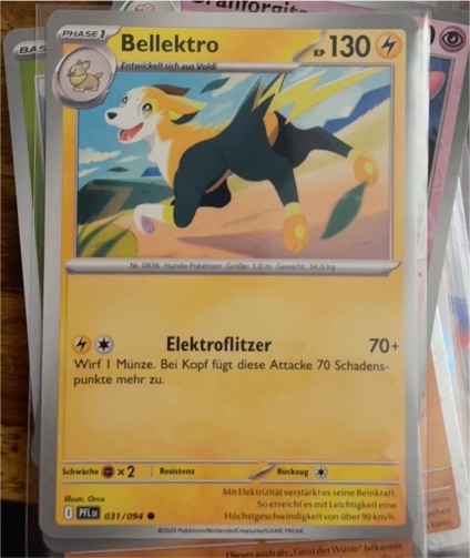 2023 Pokémon Phantasmal Flames #031 Bellektro — front