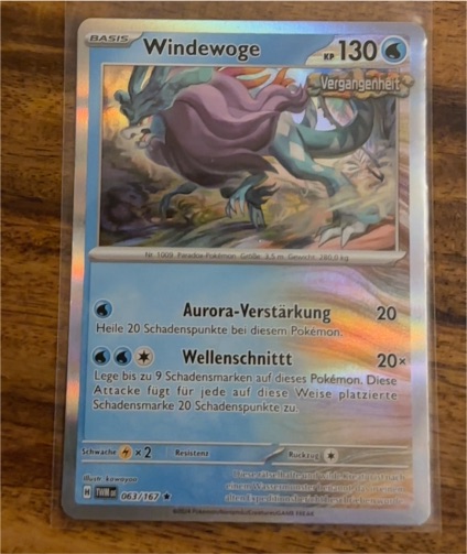 2022 Pokémon Twilight Masquerade #063 Windewoge — front