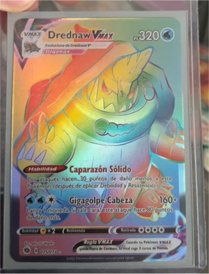 2020 Pokémon Champions Path #075 Drednaw VMAX — front