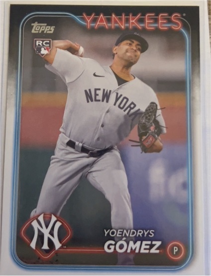 2024 Topps Series 2 #615 Yoendrys Gómez — front