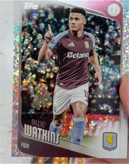 2026 Topps UEFA Europa League #124 Ollie Watkins — front
