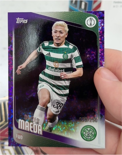 2025-26 Topps UEFA Club Competitions #98 Daizen Maeda — front