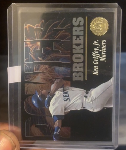 1994 Leaf Power Brokers #5 Ken Griffey Jr. — front