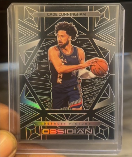 2024-25 Panini Obsidian #199 Cade Cunningham — front