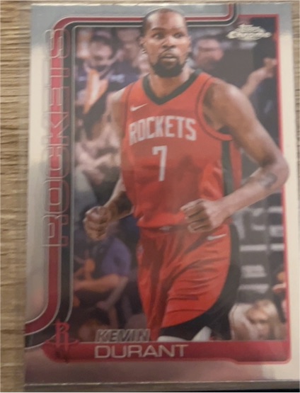 2025-26 Topps Chrome #155 Kevin Durant — front