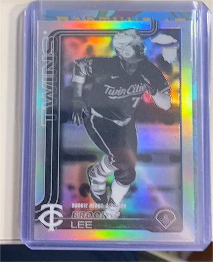 2025 Topps Chrome #234 Brooks Lee — front