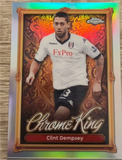 2025-26 Topps Premier League Chrome King #CK10 Clint Dempsey — front