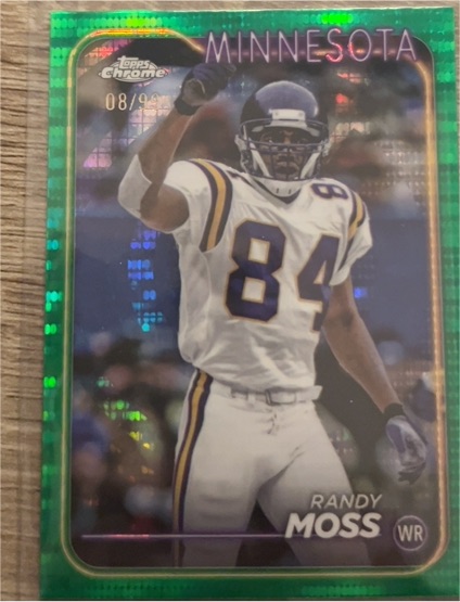 2024 Topps Chrome #112 Randy Moss — front
