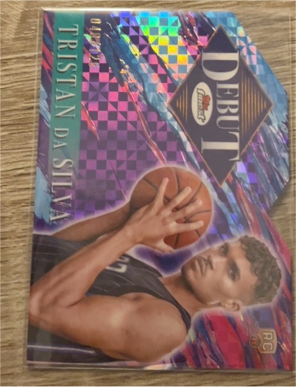 2024-25 Topps Finest #D-18 Tristan Da Silva Debut — front