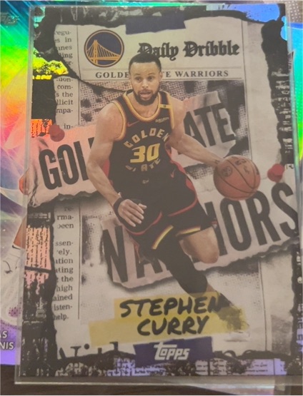 2025-26 Topps Daily Dribble #DD-6 Stephen Curry — front