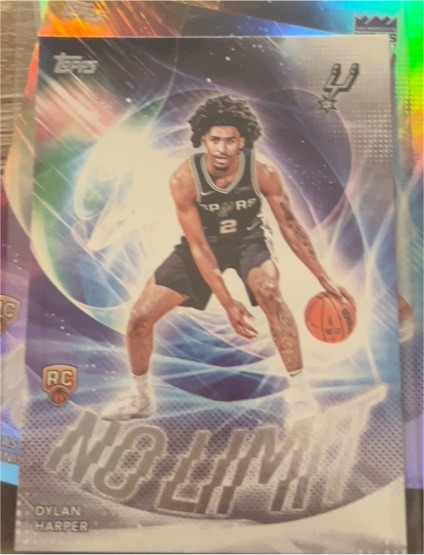 2025-26 Topps No Limit #NL-2 Dylan Harper — front