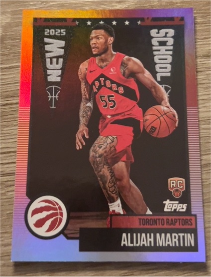 2025-26 Topps New School #NS-39 Alijah Martin — front