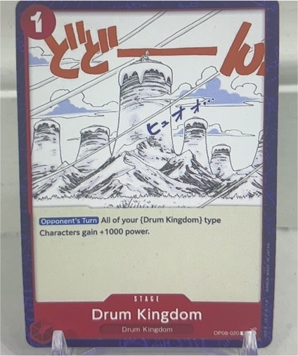 2024 Two Legends OP08-020 Drum Kingdom — front