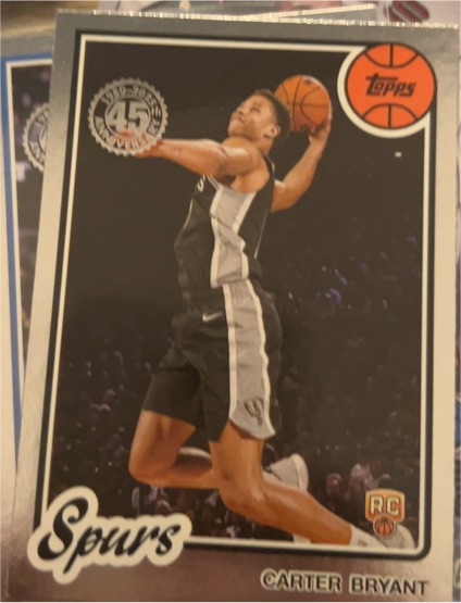 2025-26 Topps 45th Anniversary #80BK-99 Carter Bryant — front