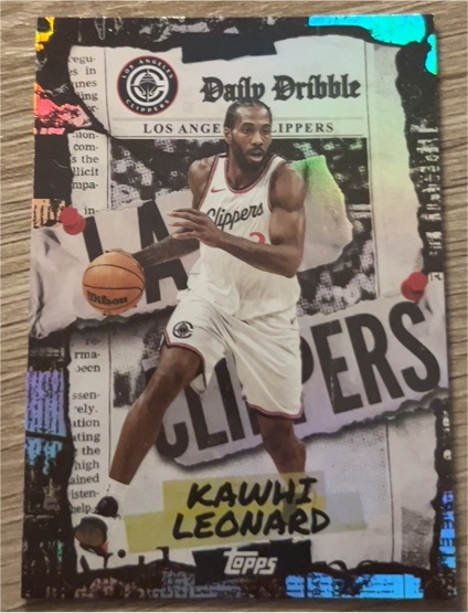 2025-26 Topps #DD-18 Kawhi Leonard Daily Dribble — front