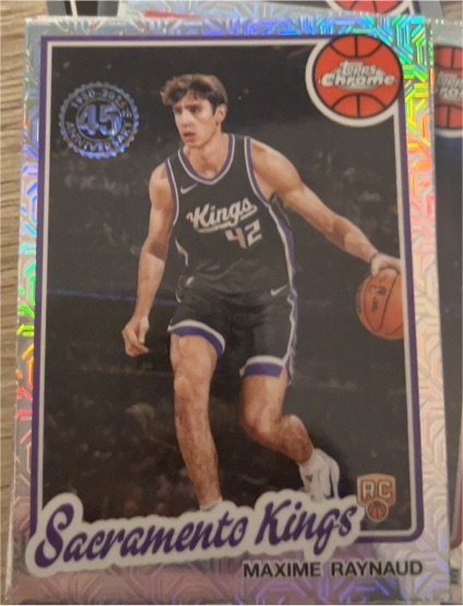 2025-26 Topps Chrome #TC-MR Maxime Raynaud — front