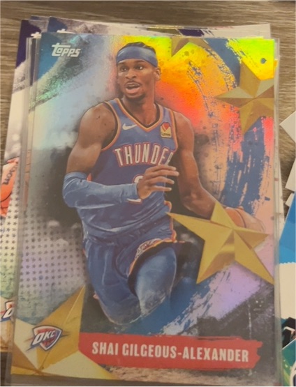 2025-26 Topps Stars of NBA #SA-2 Shai Gilgeous-Alexander — front