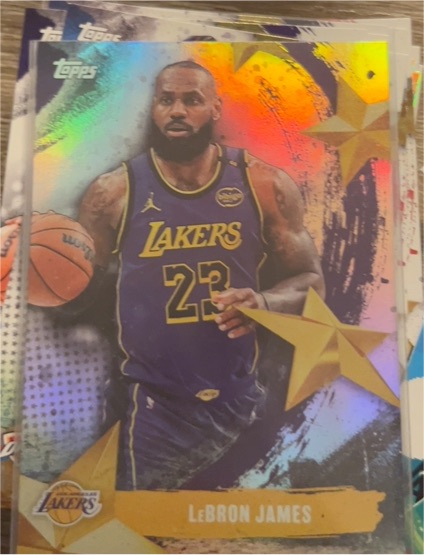 2025-26 Topps Stars of NBA #SA-6 LeBron James — front