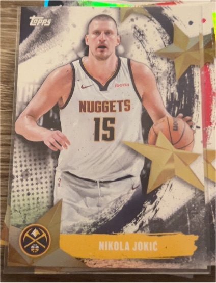 2025-26 Topps Stars of the NBA #SA-1 Nikola Jokic — front