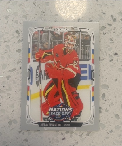 2025-26 O-Pee-Chee #507 Jordan Binnington — front