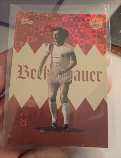 2025-26 Topps UCC Flagship #BB-2 Franz Beckenbauer — front