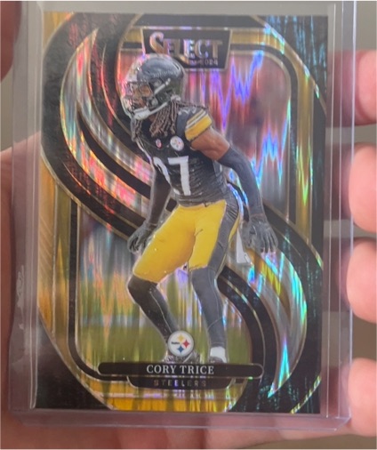 2024 Panini Select #140 Cory Trice Premier Level Pittsburgh Steelers — front