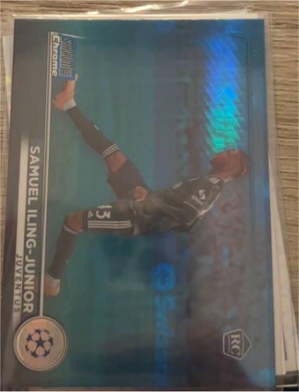 2022-23 Topps Stadium Club Chrome UEFA Club Competitions #12 Samuel Iling-Junior — front