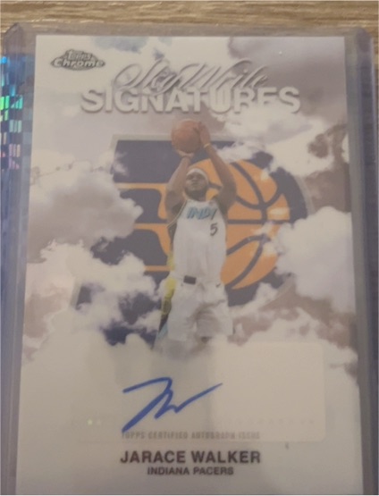 2025-26 Topps Chrome #SWS-JW Jarace Walker — front