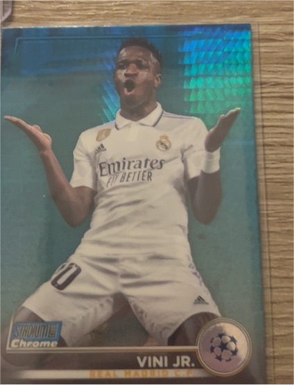 2022-23 Topps Stadium Club Chrome UEFA #51 Vini Jr. — front