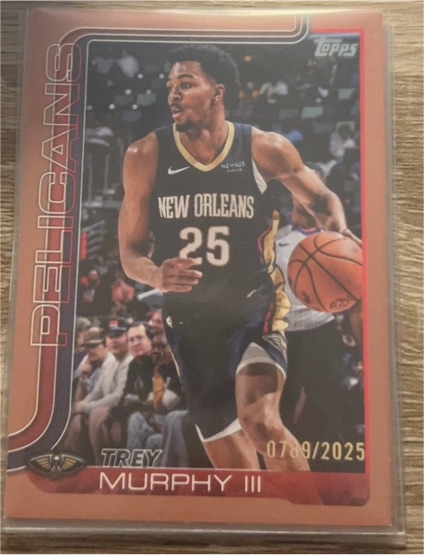 2025-26 Topps Basketball #190 Trey Murphy III — front