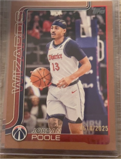 2025 Topps #94 Jordan Poole — front