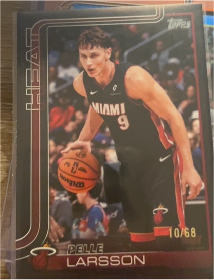 2025-26 Topps #79 Pelle Larsson — front
