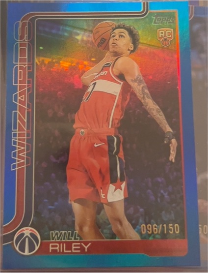 2025-26 Topps #221 Will Riley — front