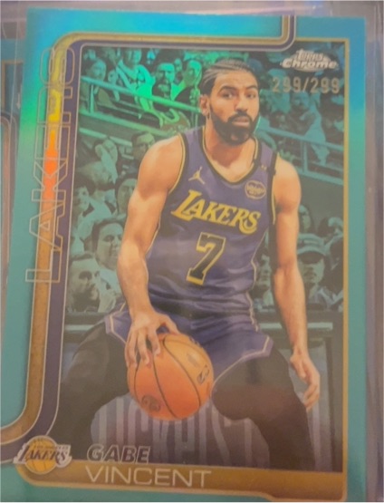 2025-26 Topps Chrome #119 Gabe Vincent — front
