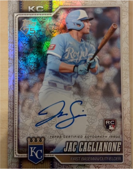 2026 Topps Series 1 #138 Jac Caglianone — front