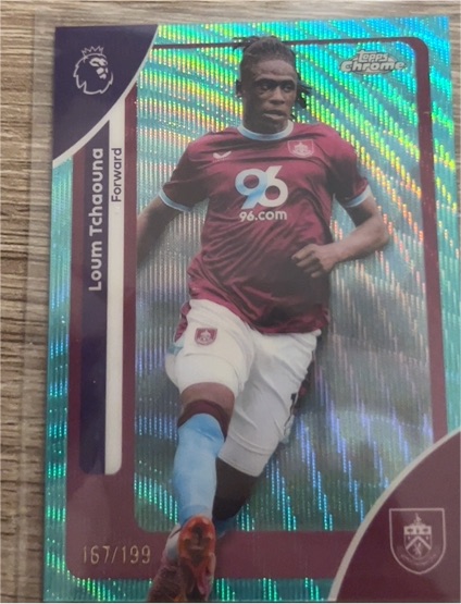 2026 Topps Chrome Premier League #53 Loum Tchaouna — front