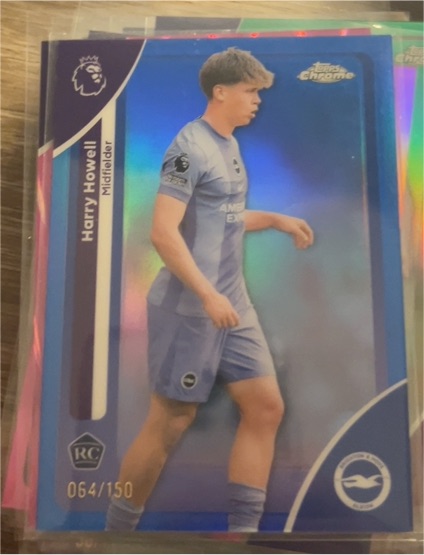 2026 Topps Chrome Premier League #49 Harry Howell — front