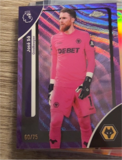 2026 Topps Chrome Premier League #199 José Sá — front
