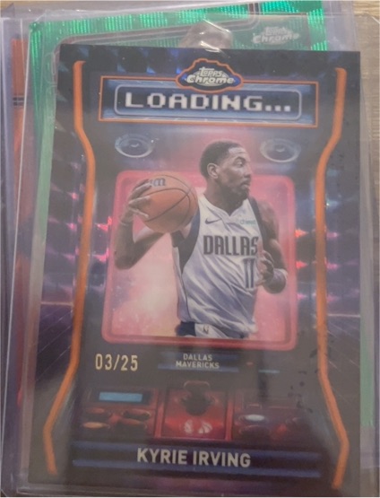 2025-26 Topps Chrome #LD-5 Kyrie Irving — front