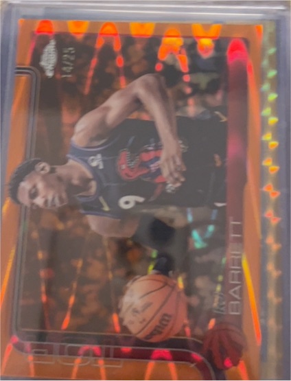 2025-26 Topps Chrome #225 RJ Barrett — front