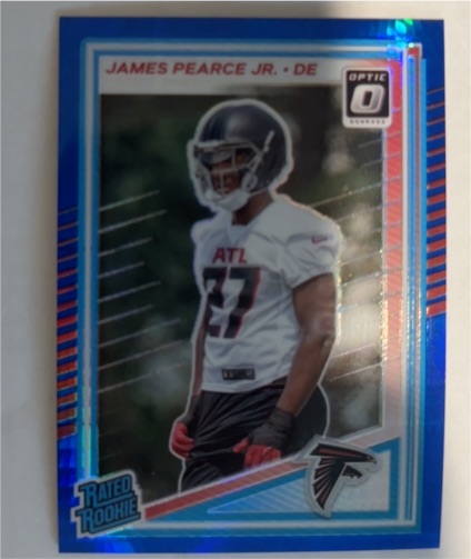 2025 Panini Donruss Optic #240 James Pearce Jr. — front