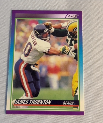 1990 Score #459 James Thornton — front