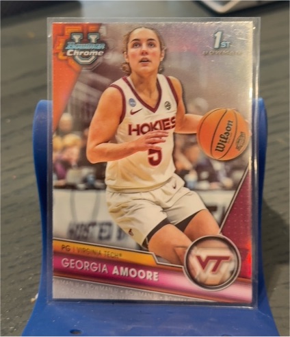 2023-24 Bowman University Chrome #2 Georgia Amoore — front