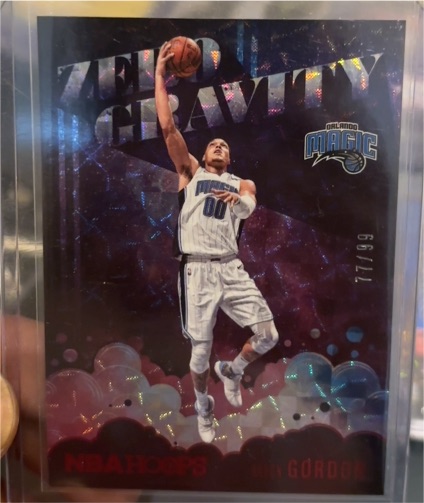 2020-21 Panini NBA Hoops #15 Aaron Gordon Zero Gravity — front