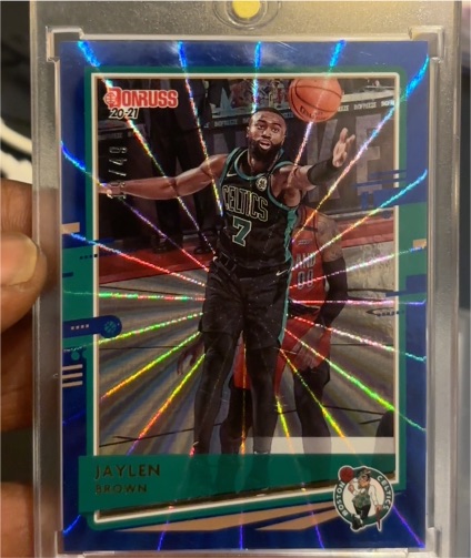 2020-21 Panini Donruss #161 Jaylen Brown — front