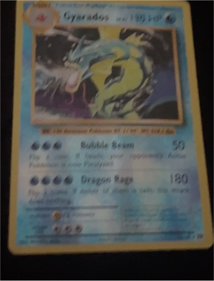2016 Pokémon XY Evolutions #34 Gyarados — front